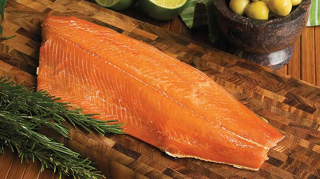 Smoked Sockeye Salmon (1 lb. Fillet) | New Braunfels Smokehouse How Many Salmon Fillets In A Pound