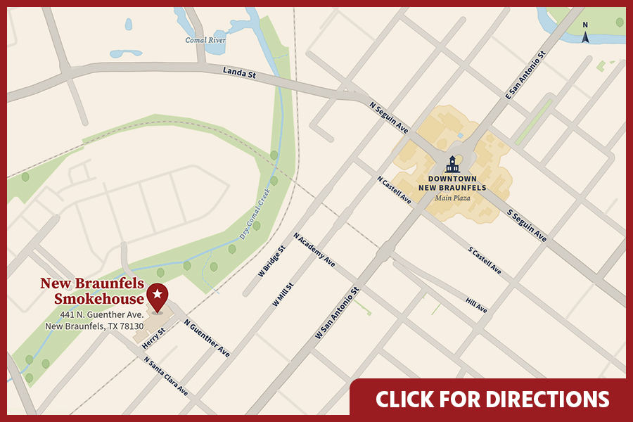 Directions map for our retail store.