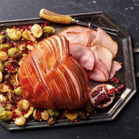 Partially Sliced Ham