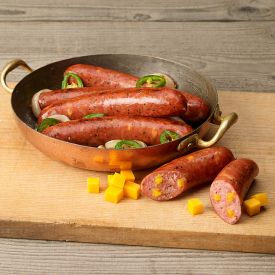 Smoked Cheddar Jalapeño Sausage