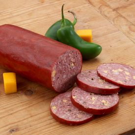 Cheddar Jalapeño Summer Sausage