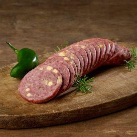 Sliced Cheddar Jalapeño Summer Sausage