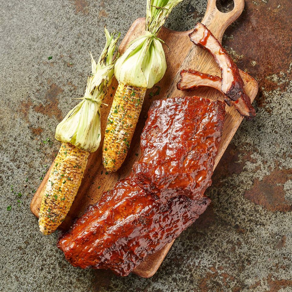 New Braunfels Smokehouse: Baby Back Pork Ribs - Main Image