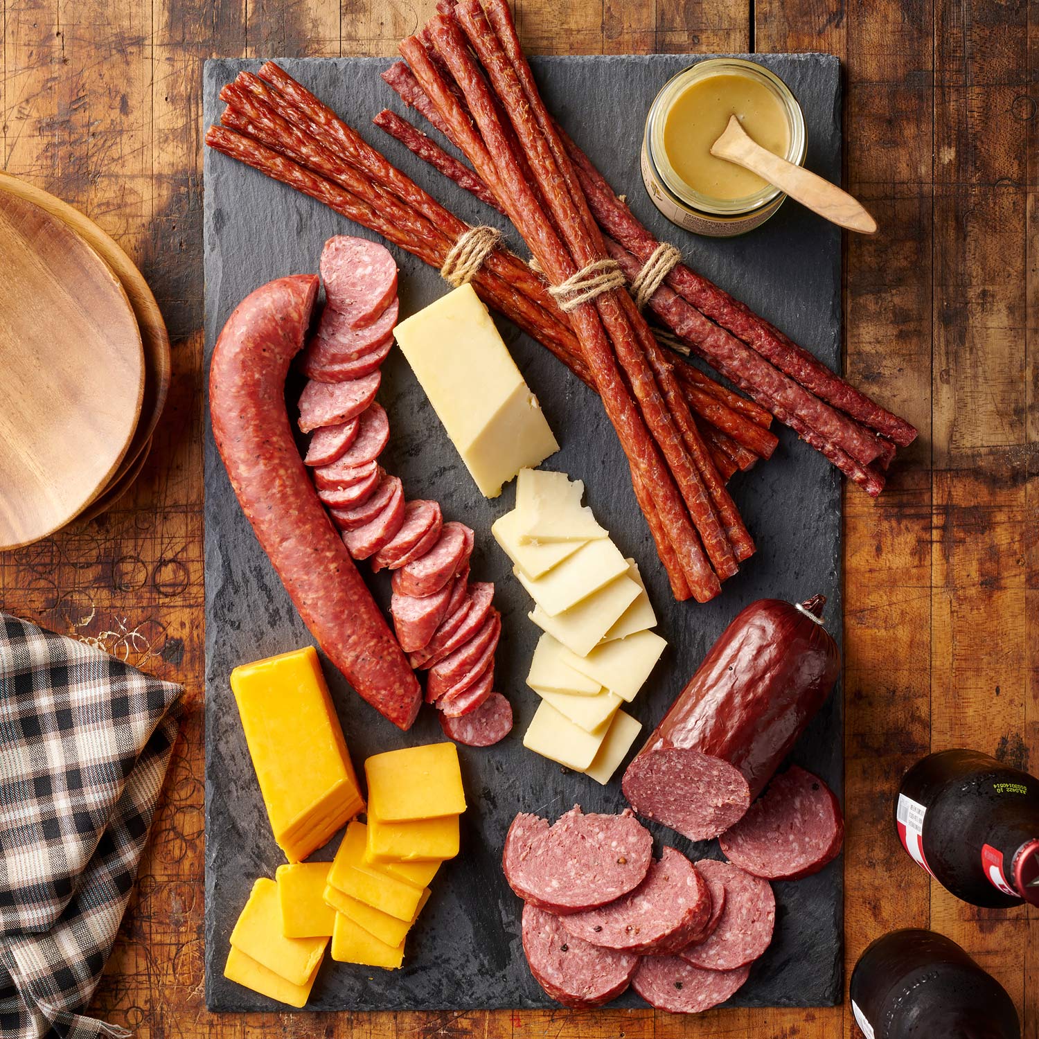 Spicy Jalapeños Jalapeno Cheddar Venison Summer Sausage Venison - Main Image