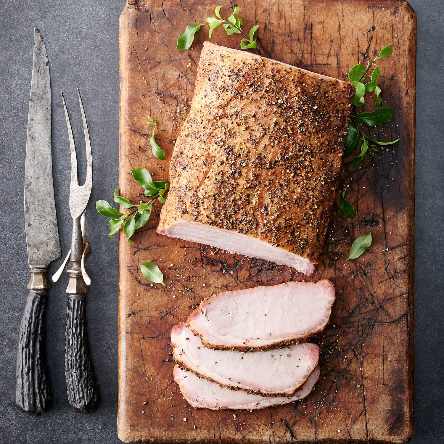 New Braunfels Smokehouse: Smoked Pork Loin