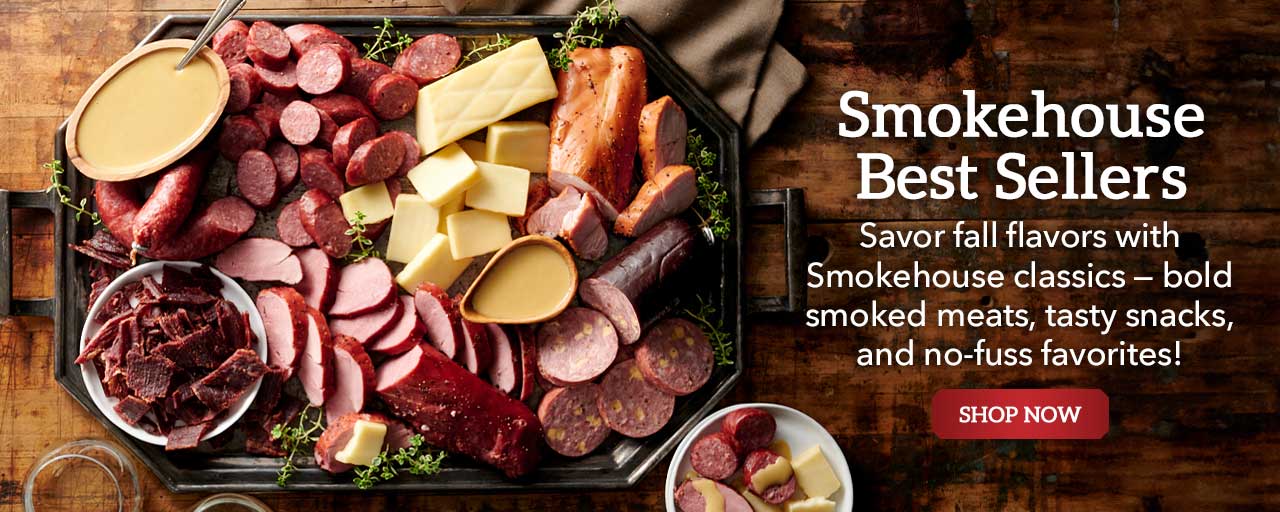 Smokehouse Best Sellers - Savor fall flavors with Smokehouse classics — bold smoked meats, tasty snacks, and no-fuss favorites!