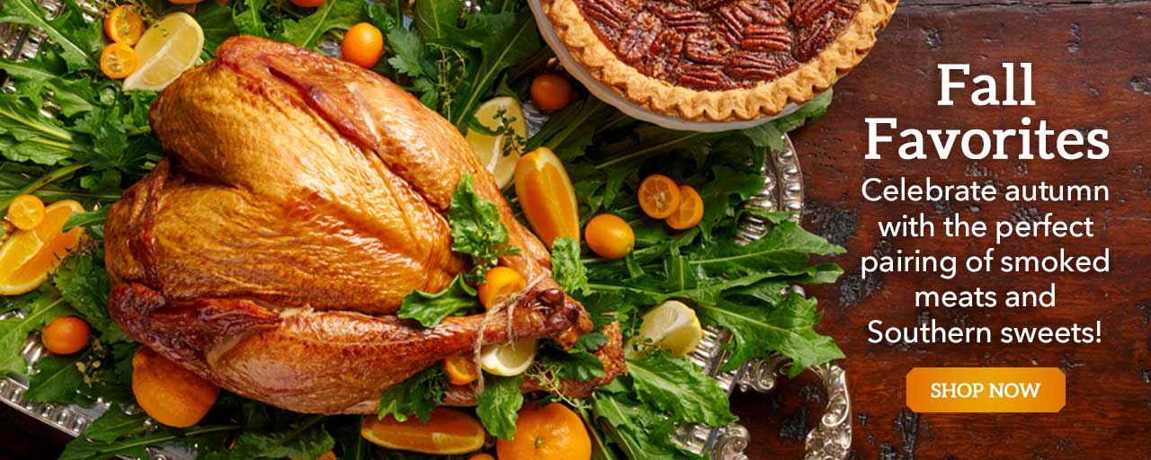 Fall Favorites - Celebrate autumn with the perfect pairing of smoked meats and Southern sweets!