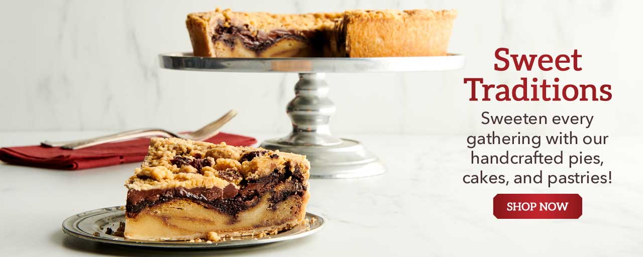 Sweet Traditions - Sweeten every gathering with our handcrafted pies, cakes, and pastries!