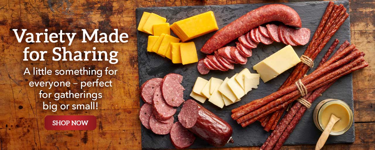 Variety Made for Sharing - A little something for everyone – perfect for gatherings big or small!