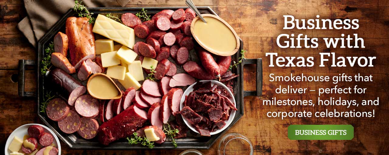 Business Gifts with Texas Flavor - Smokehouse gifts that deliver − perfect for milestones, holidays, and corporate celebrations! - Business Gifts